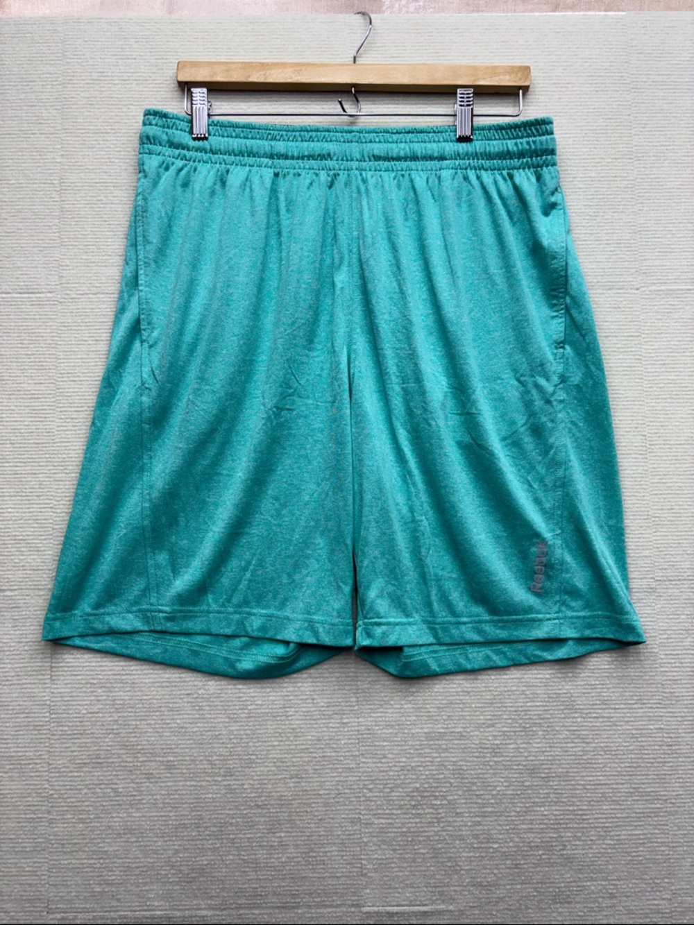 Reebok | large Men's Athletic Shorts - Teal - Picture 1 of 7